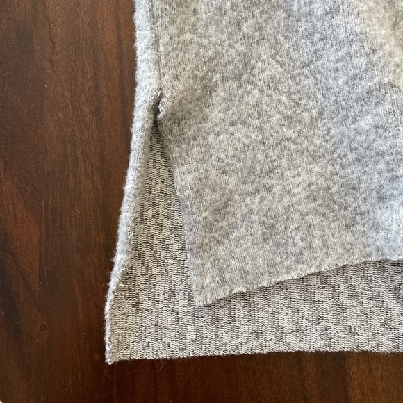 ZARA Oversized Relaxed Shirt in Light Grey - Picture 2 of 3